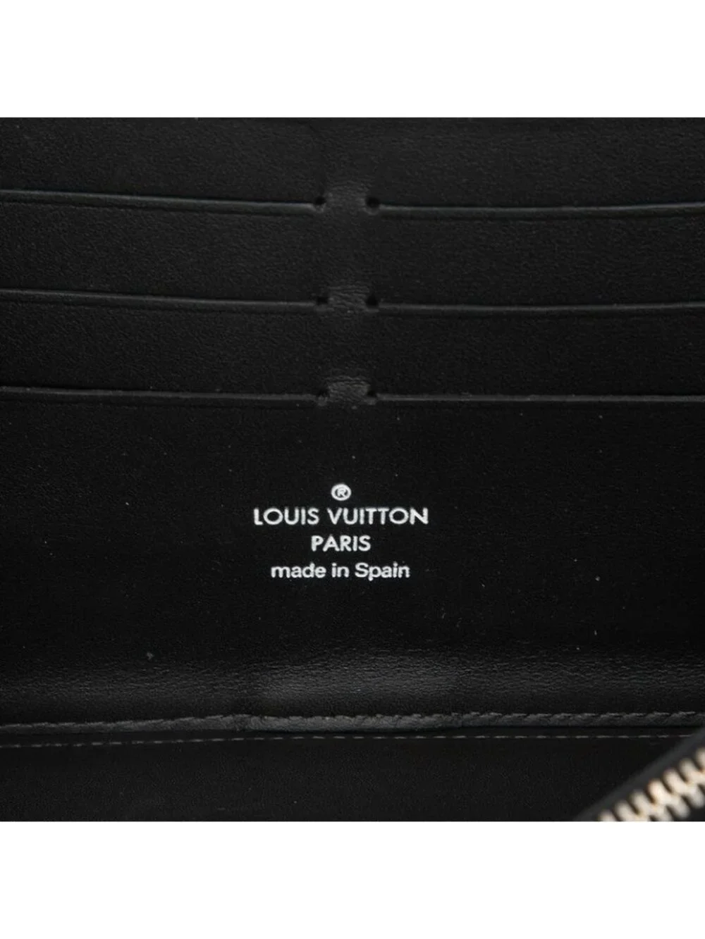 Louis Vuitton Damier Edge Coat Luto Zippy Organizer Americas Cup Wallet Black